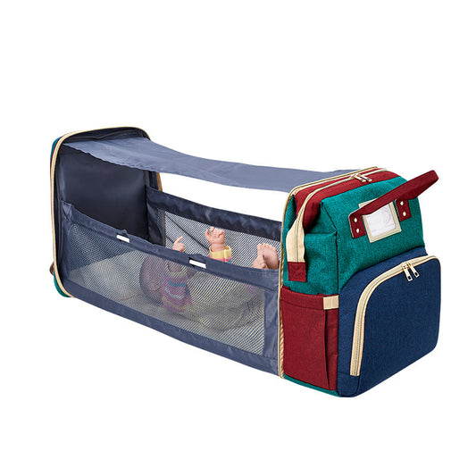 Baby Diaper Bags with Changing Station, Waterproof Diaper Bag Backpack for Moms