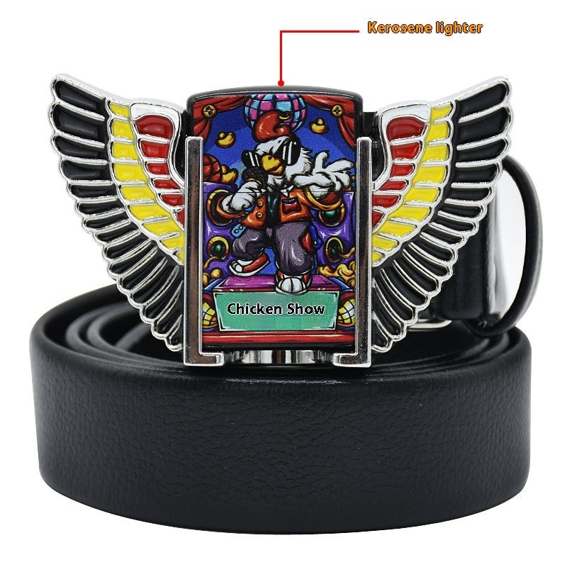 Leisure All-matching Fashion Lighter Belt