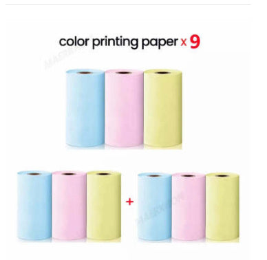Portable Mini Bluetooth-compatible Thermal Label Printer Home Photo Printer