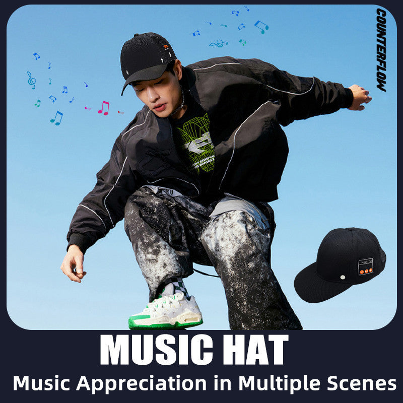 Bluetooth-compatible Music listening Cap