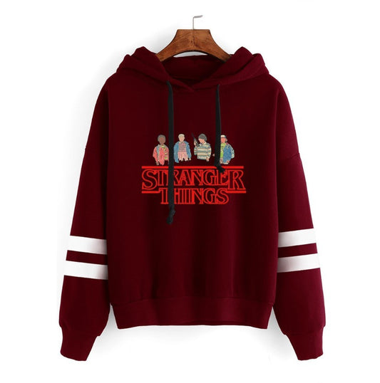 Stranger Things Striped Hoodie