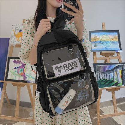 Large Capacity Transparent Shoulder Bag
