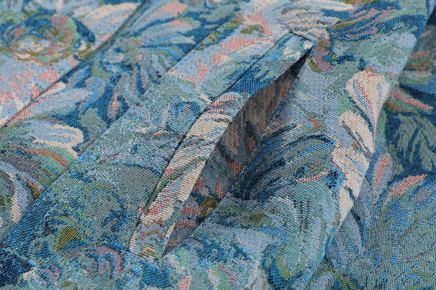 FLORAL DENIM OVERWEAR