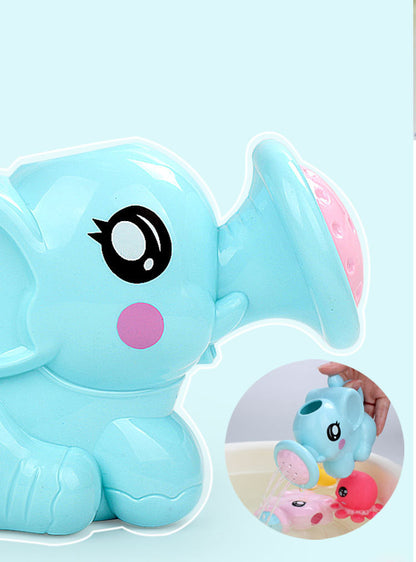 Baby Bath Toys Lovely Plastic Elephant Shape Water Spray For Baby