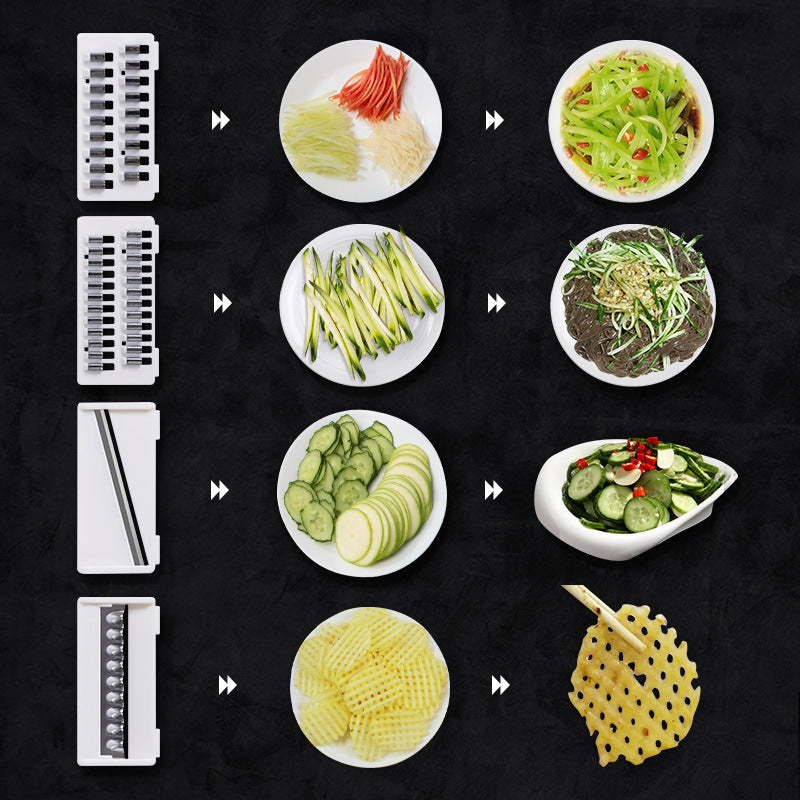Vegetable Cutter Fruit Potato Peeler Carrot Cheese Grater Vegetable Slicer