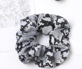 Bright Leopard Style Scrunchie