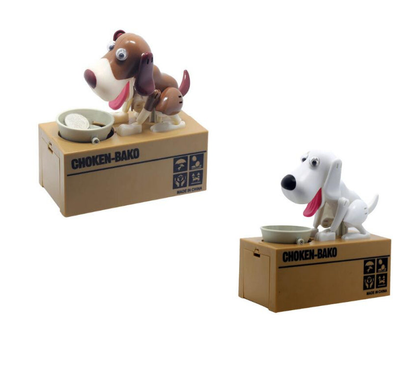貯金箱 ロボット犬用バンク 犬用貯金箱 犬用コインバンク