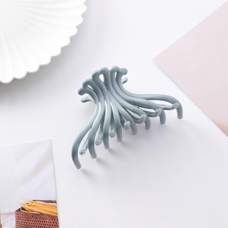 Large bath grab simple wild big hair ponytail clip