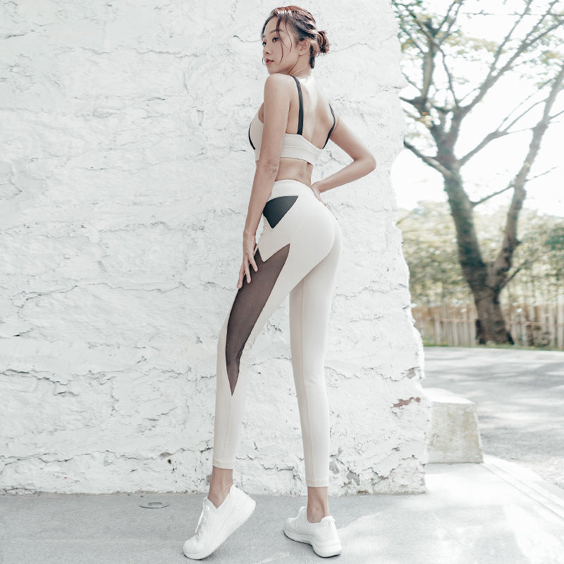 Yoga fitness clothing suit