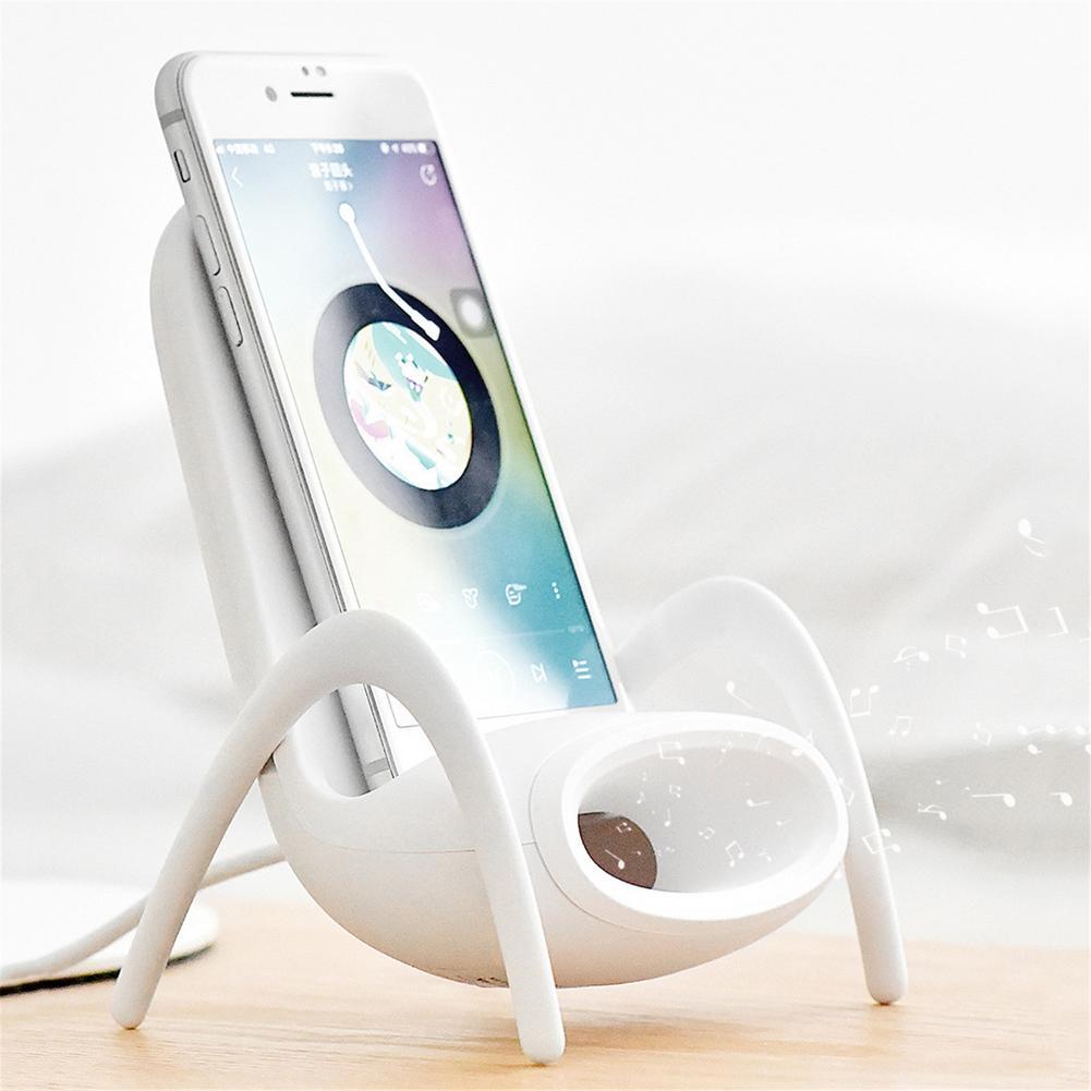 Portable Mini Chair Wireless Charger Desk Mobile Phone Holder
