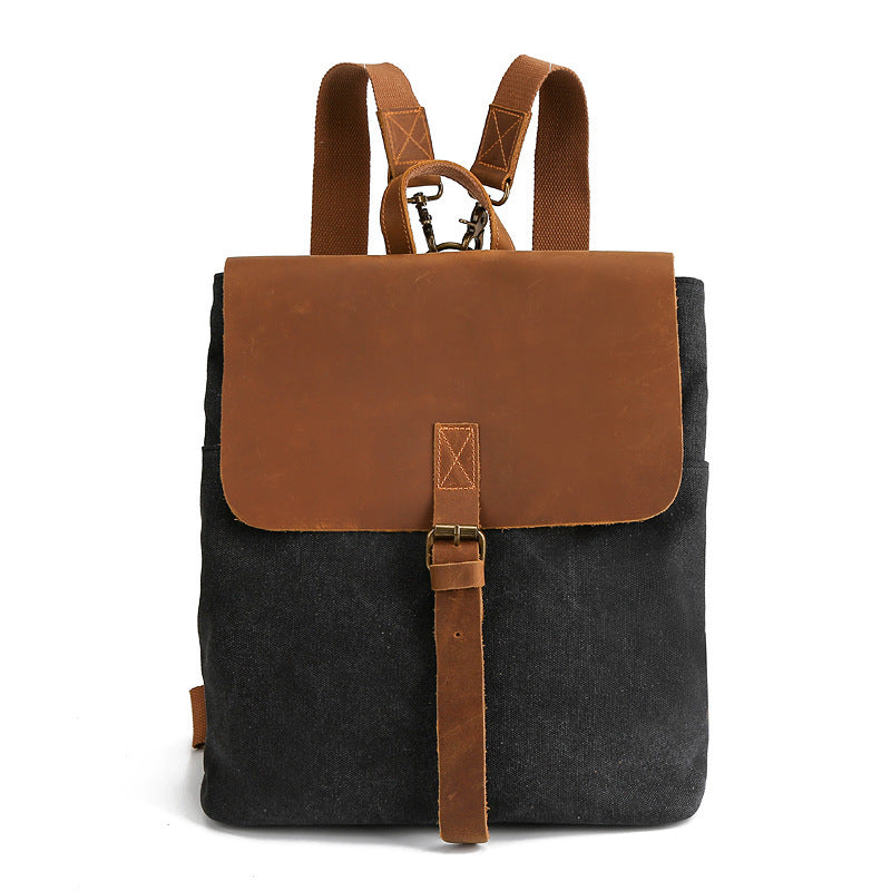 Horse Leather Retro Backpack