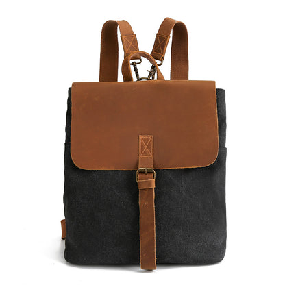 Horse Leather Retro Backpack
