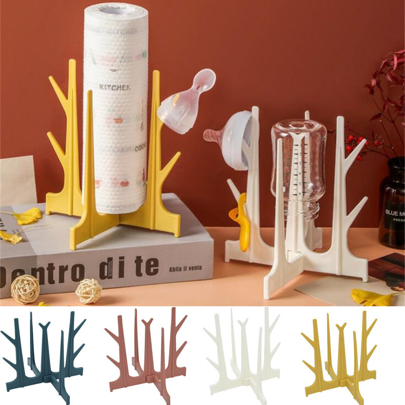 Bottle Drying Rack Baby Feeding Bottles Drain Rack Pacifier Cleaning Dryer