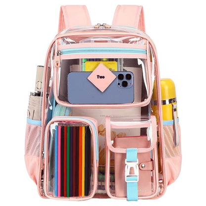 Transparent Waterproof Primary Schoolbag