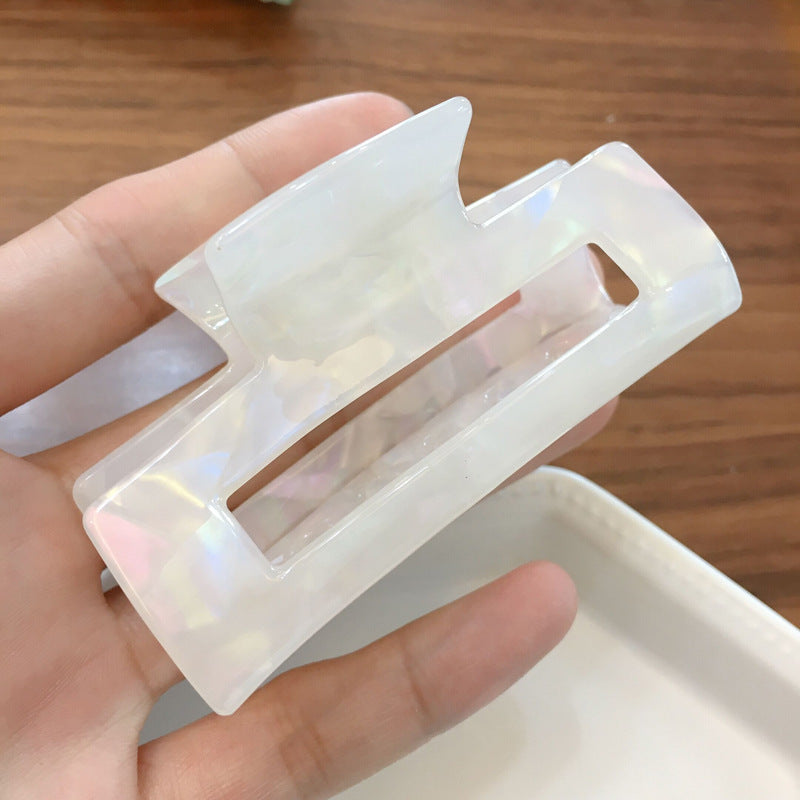 Grab Acetate Ponytail Temperament Hair Clip