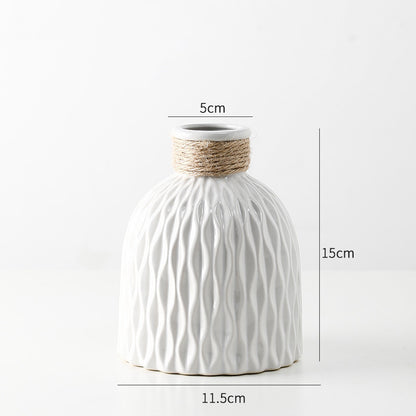 Light Luxury Ceramic Vase Decoration