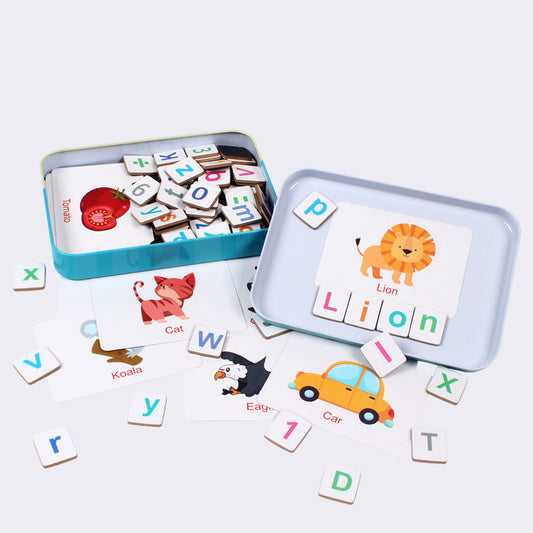 Frühe Baby-Lernbildung Magnetische Buchstaben und Zahlen Set Spielzeug