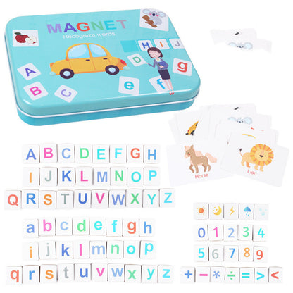 Early Baby Learning Education Magnetic Letters And Numbers Set Toys