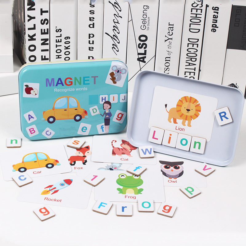 Frühe Baby-Lernbildung Magnetische Buchstaben und Zahlen Set Spielzeug