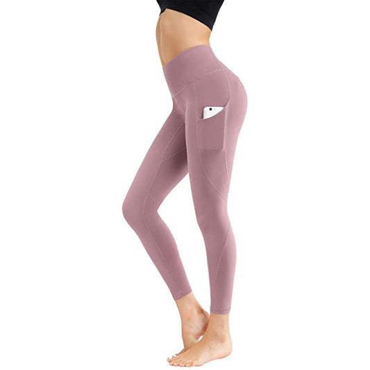 Women Running Fitness Solid Yoga Pants
