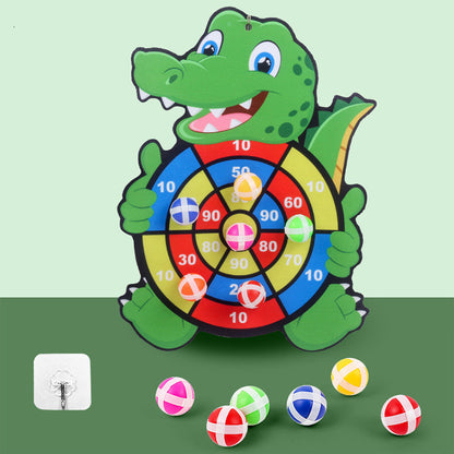 Children's Sticky Ball Dart Board Game