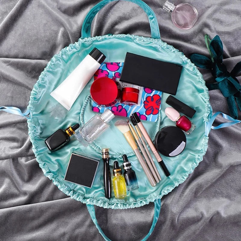 New Cartoon Rabbit Ears Velvet Cosmetic Bag