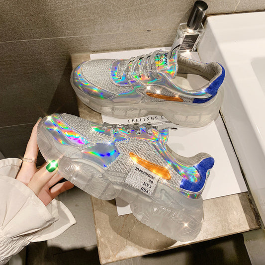 Women Transparent Sneakers