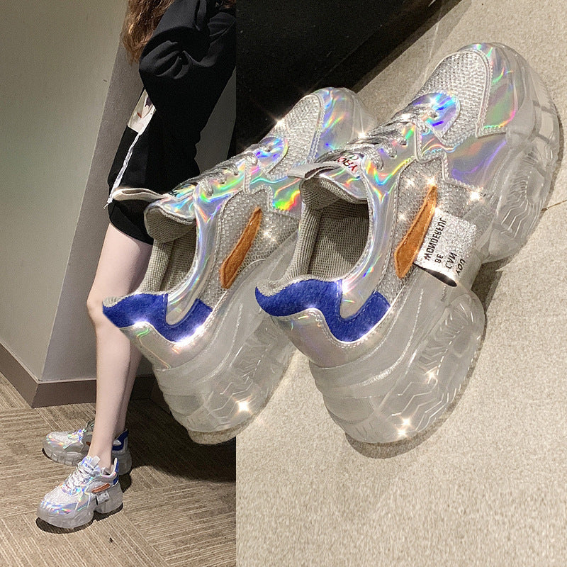 Women Transparent Sneakers