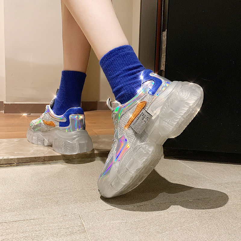 Women Transparent Sneakers