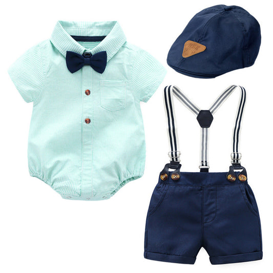 Gentlemen Romper Infant Clothes