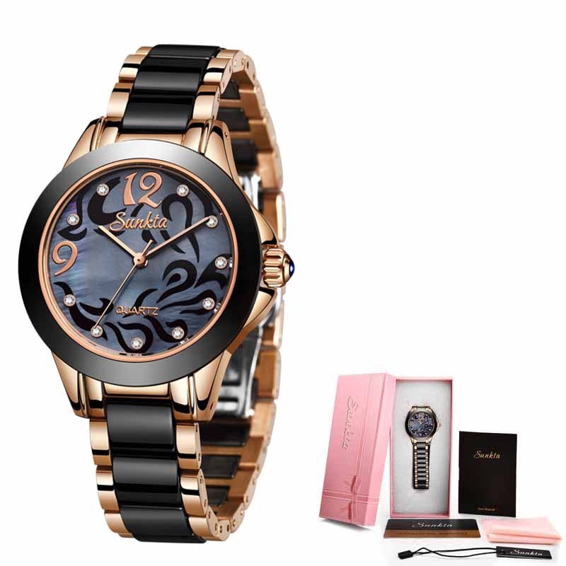 Ceramic Ladies Exquisite High-end Watch