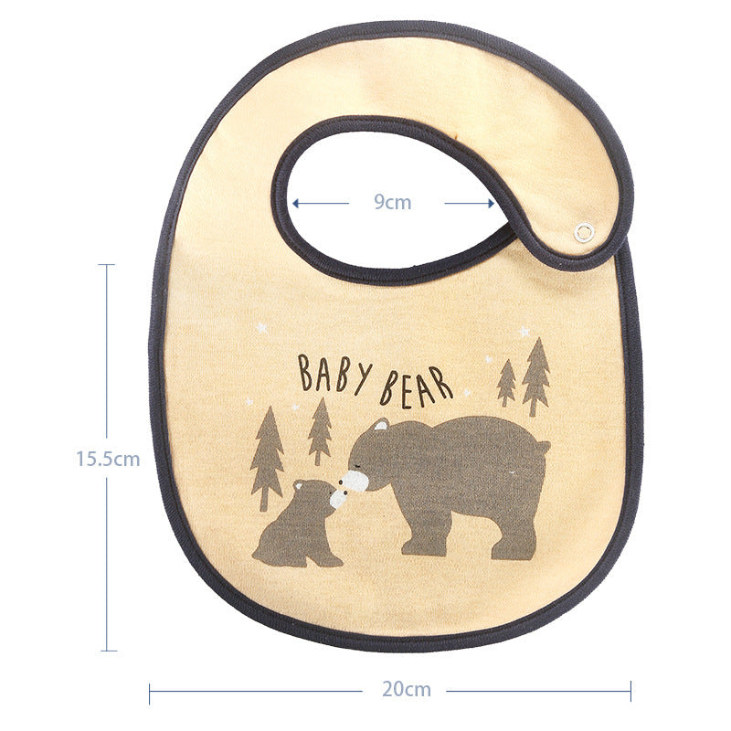 Three pack of waterproof Baby saliva towels