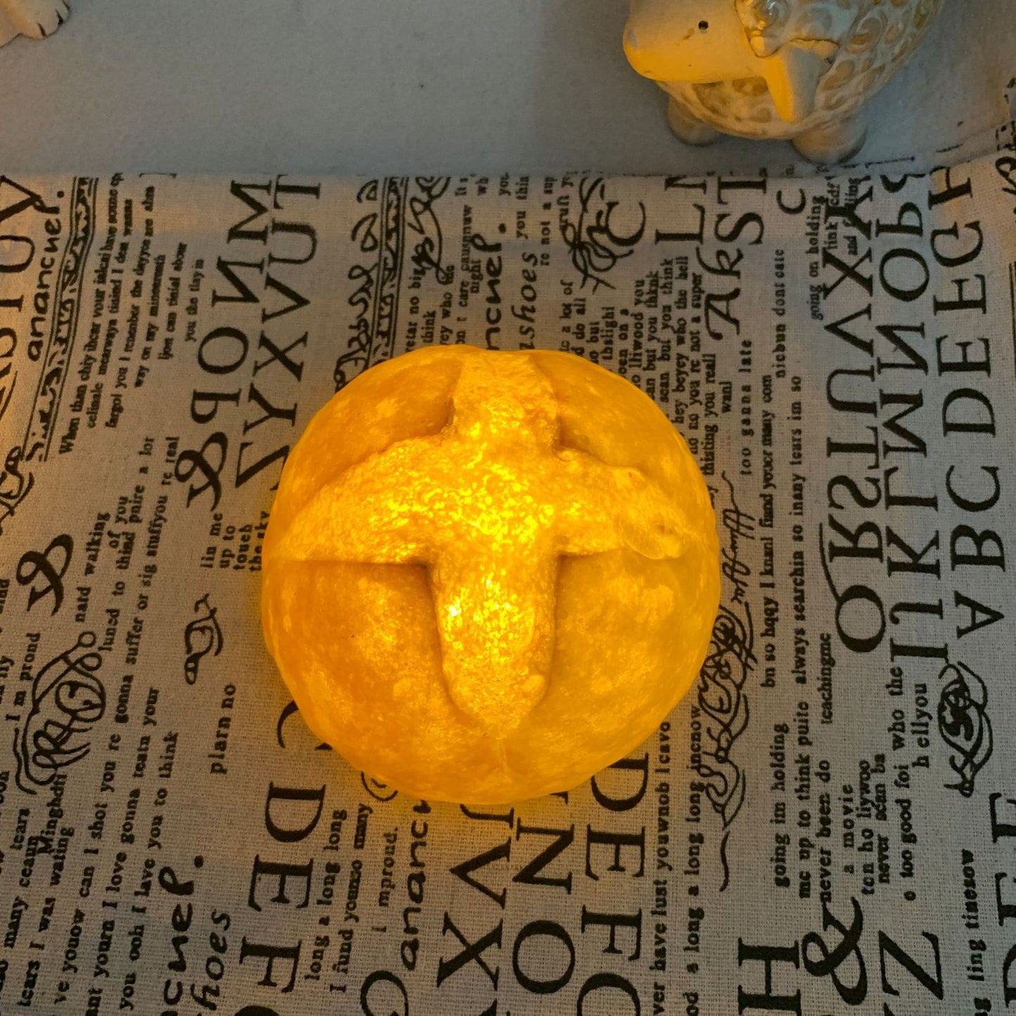 A Yukiko Morita Pampshade Toast, Bread, Croissant & Baguette Lamps