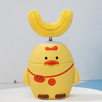 Electric Children Smart 360 Degrees U Toothbrush for Kids Silicon Automatic Ultrasonic