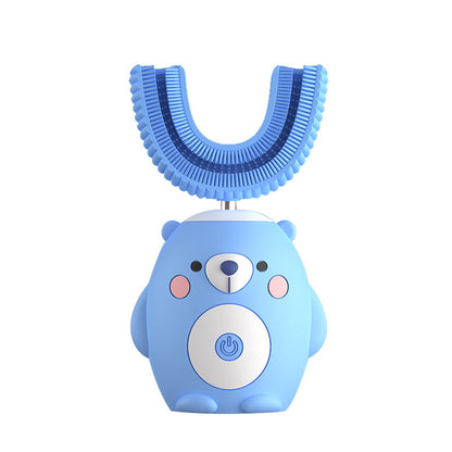 Electric Children Smart 360 Degrees U Toothbrush for Kids Silicon Automatic Ultrasonic