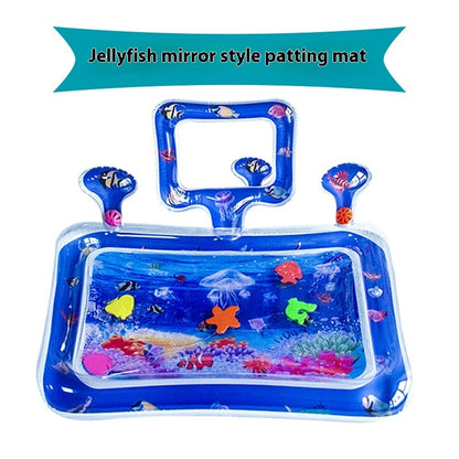 Tummy time Versatile Children's PVC Inflatable Water Mat