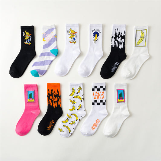 Hip Hop style Couple Socks