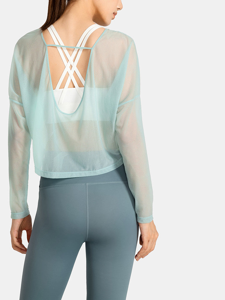 BREATHEABLE YOGA BLOUSE