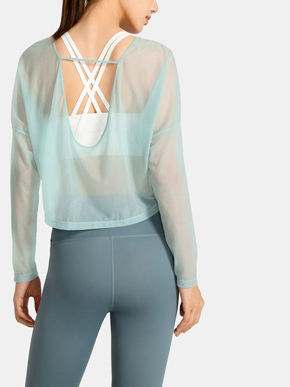 BREATHEABLE YOGA BLOUSE