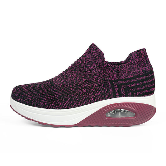 Slip-on Lazy Flying Woven Shaking Women Shoes