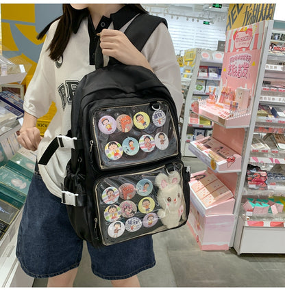 Large Capacity Transparent Shoulder Bag