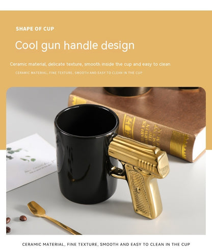 Gun Handle 3D Creative Ceramic Mug