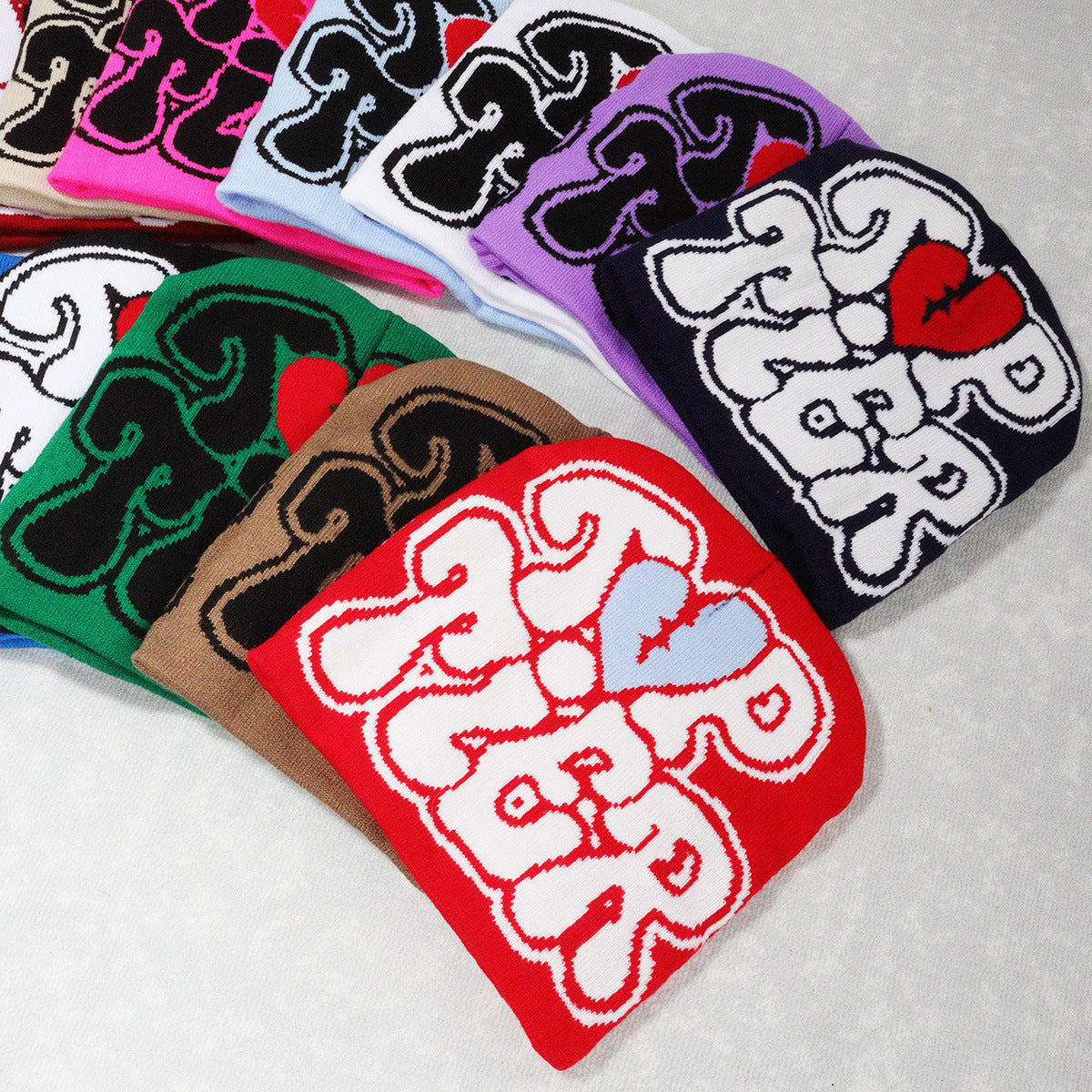 Trendy Unique Print Beanie Hats