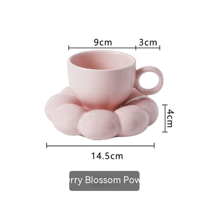 Mug Ceramic Cute Flowers
