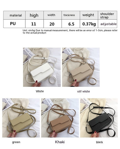 Niche Baguette Korean Style Simple Underarm Shoulder Bag