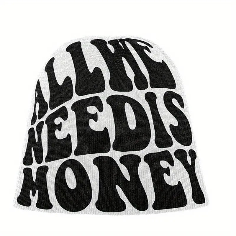 Letter Beanie Hat For Men And Women Hip Hop Style