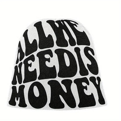 Letter Beanie Hat For Men And Women Hip Hop Style