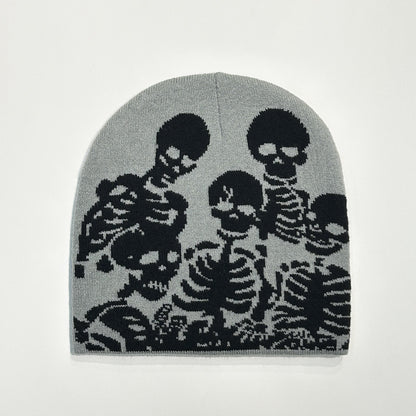Funny Horror Knitted Jacquard Beanie
