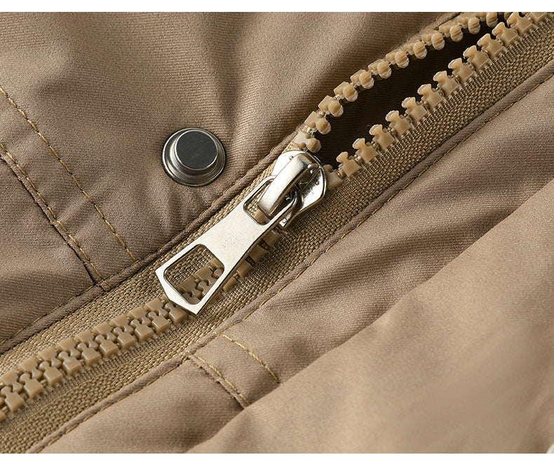 Thickened Niche Design Winter Coat Short Down Puffer Jacket