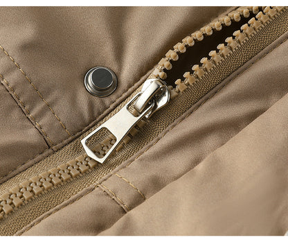 Thickened Niche Design Winter Coat Short Down Puffer Jacket